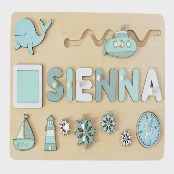Personalized Name Puzzle for Kids Baby Gifts Toys